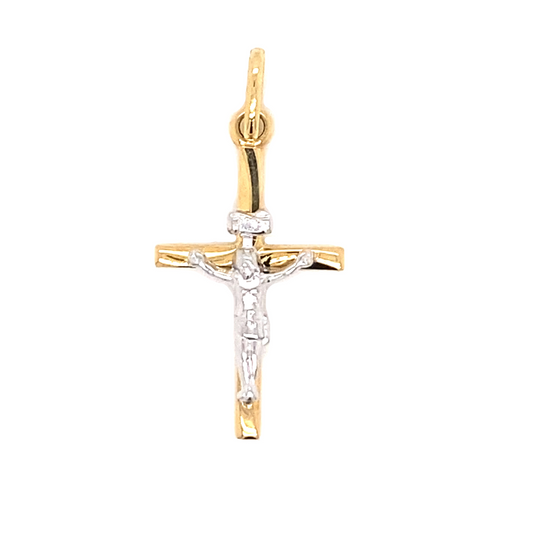 2T Squared Edge Crucifixion 21 x 13mm