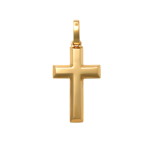 Small Bevelled Edge Cross (17x10mm)
