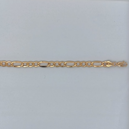 Flat Figaro Chain (4.3mm)