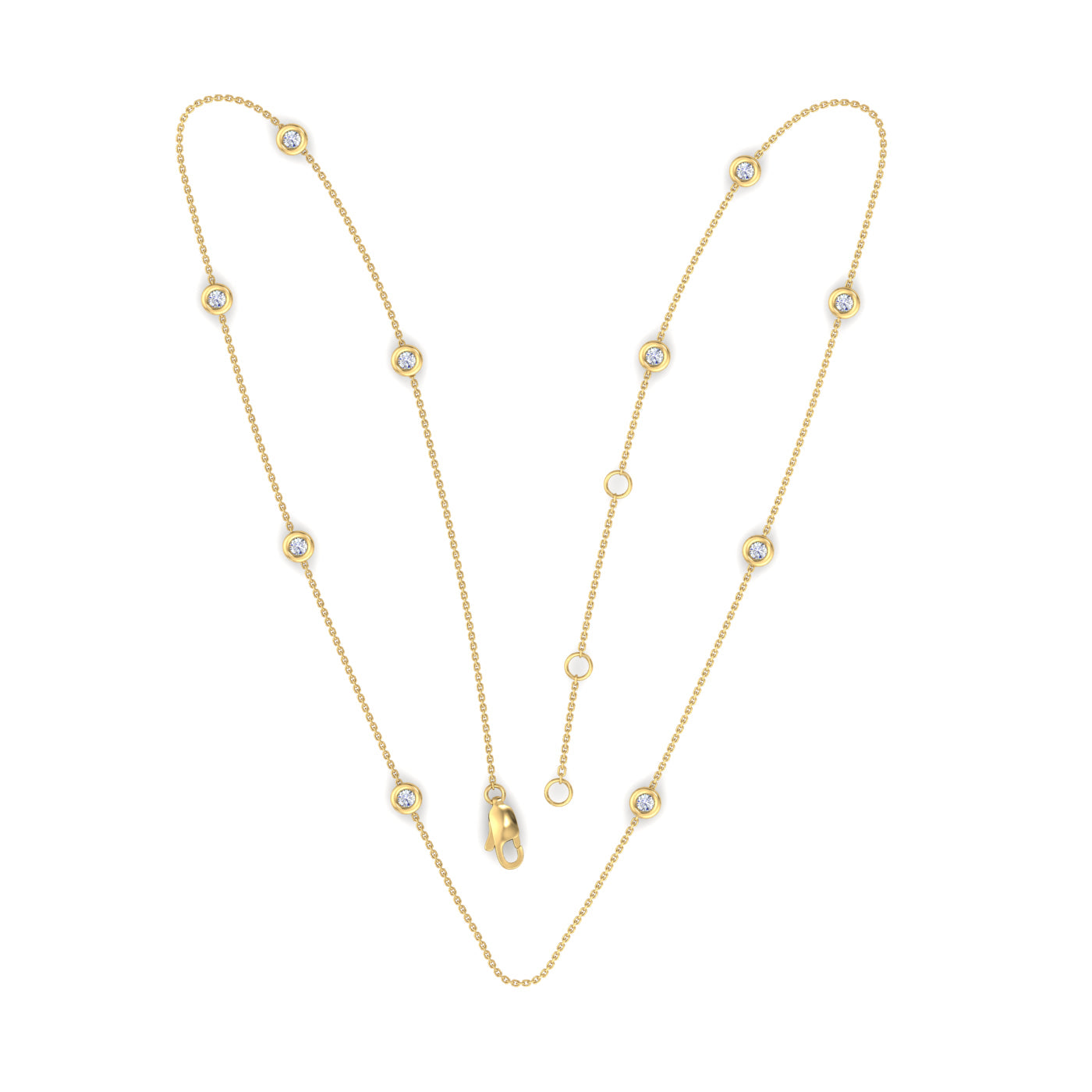 11xDiamond Oval Link (0.8mm)