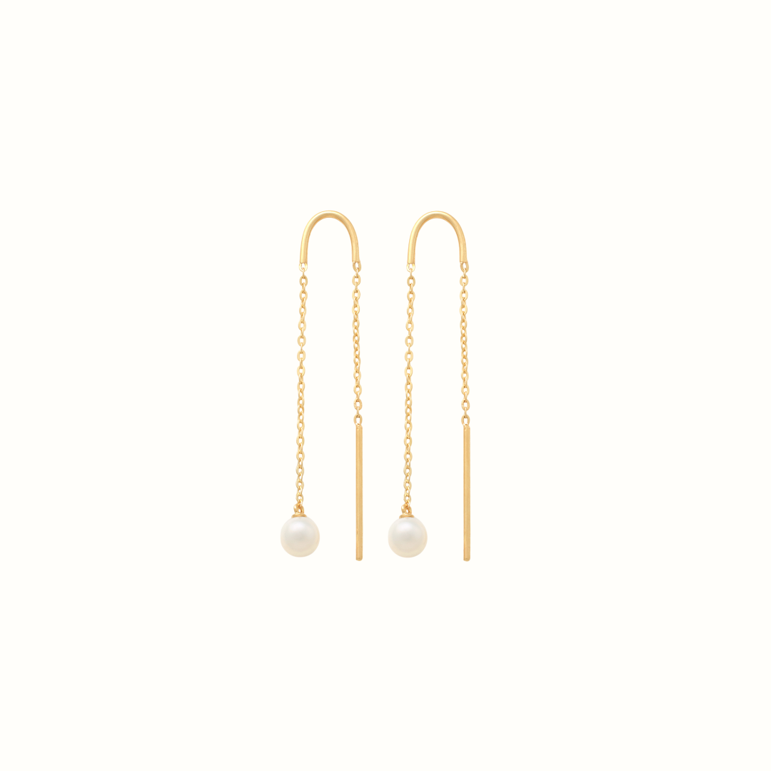 Chain Earrings (4mm)