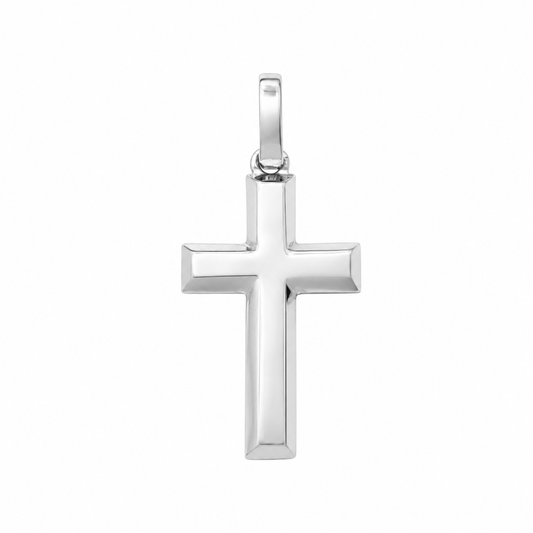 Small Bevelled Edge Cross (17x10mm)