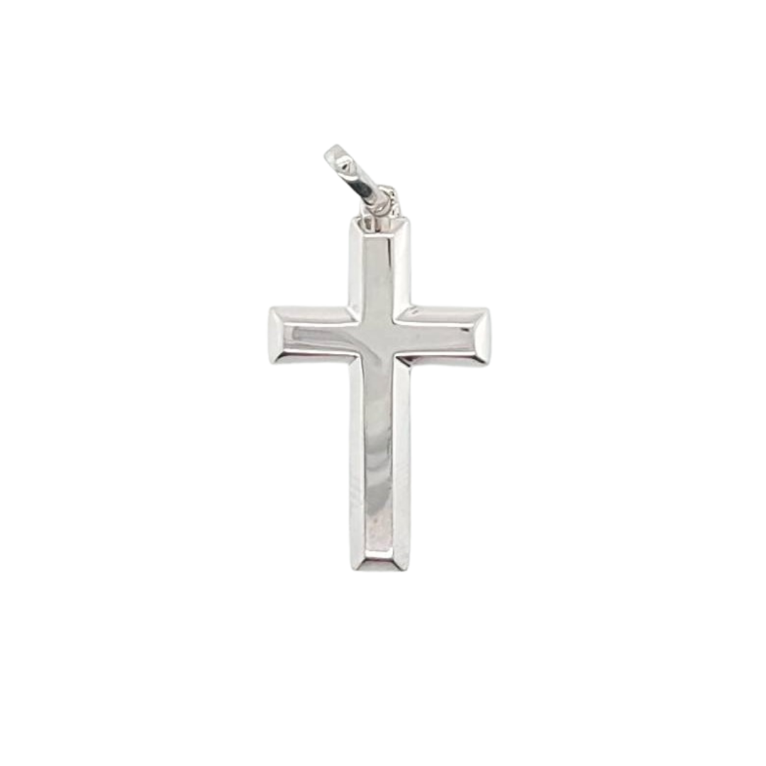 Medium Bevelled Edge Cross (21x13mm)