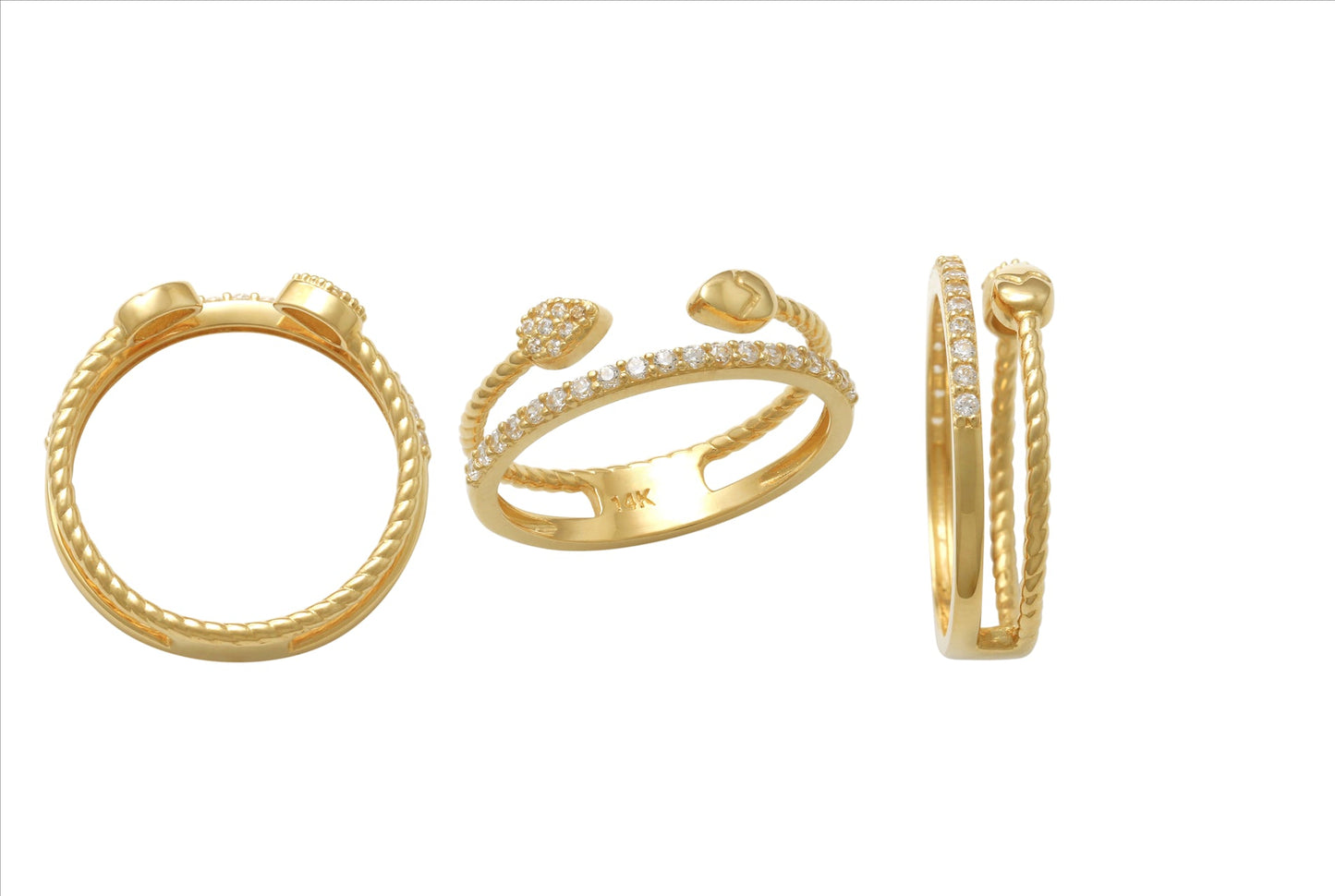 Double Snake Ring