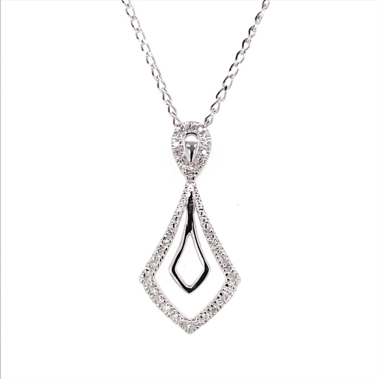 Diamond Oval Link (1mm)