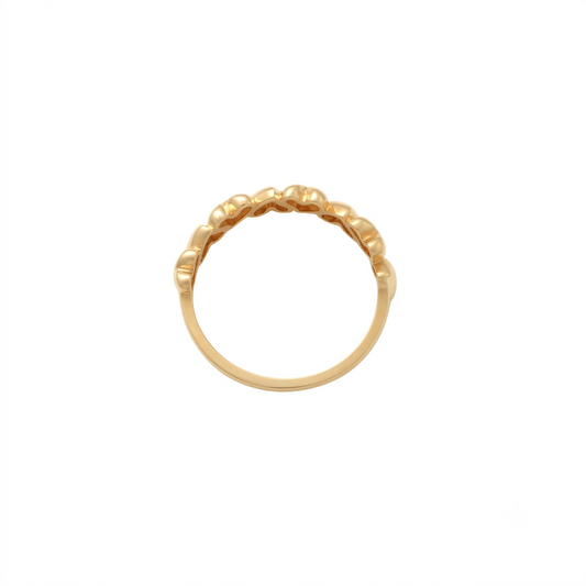 9k Heart Ring (Size M)