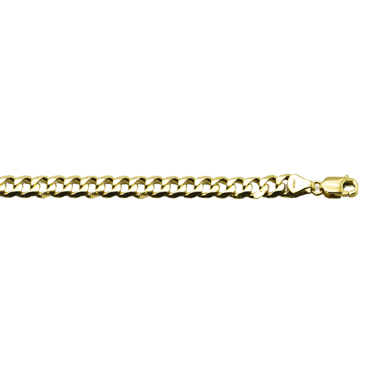 YG Italian Flat Curb Chain 5.8mm wide