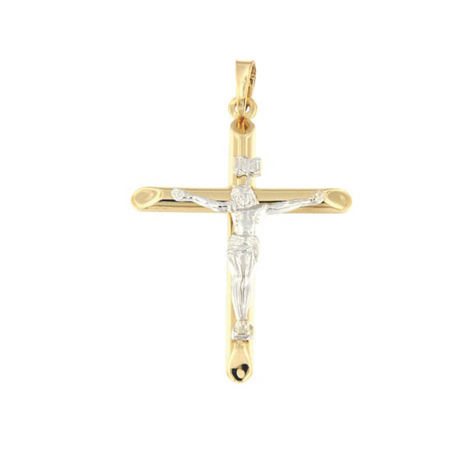 18k 2T Crucifixion Pendant (41x30mm)