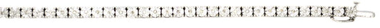 9k WG 0.43ct Diamond Tennis Bracelet (4.7mm)