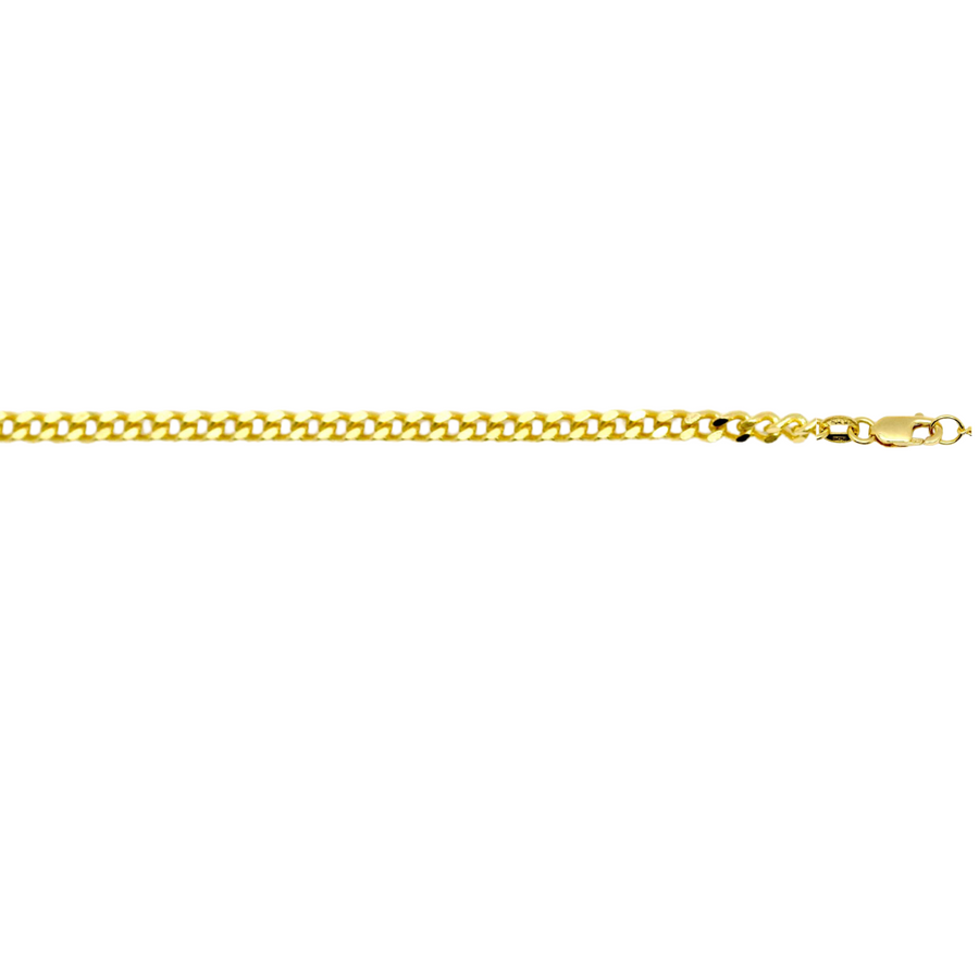 18k YG Italian Solid Magic Chain 1.0mm wide 55cm Approx 4.7g