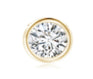 9k YG Diamond Bezel 1D=0.005ct, 1.65mm