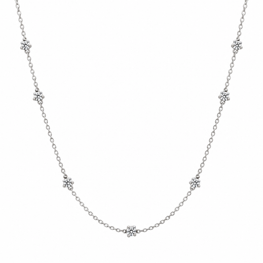 9k WG Pendant Oval Link Chain (45cm)