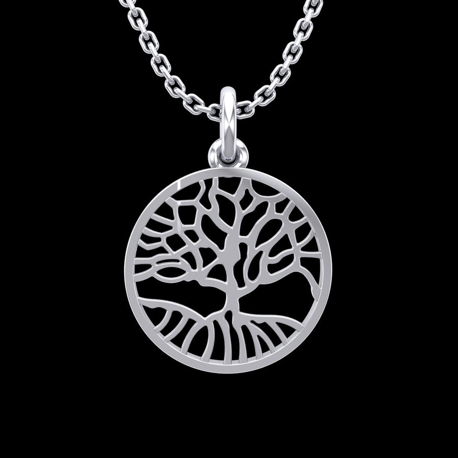 925 Tree of Life Pendant  16mm wide