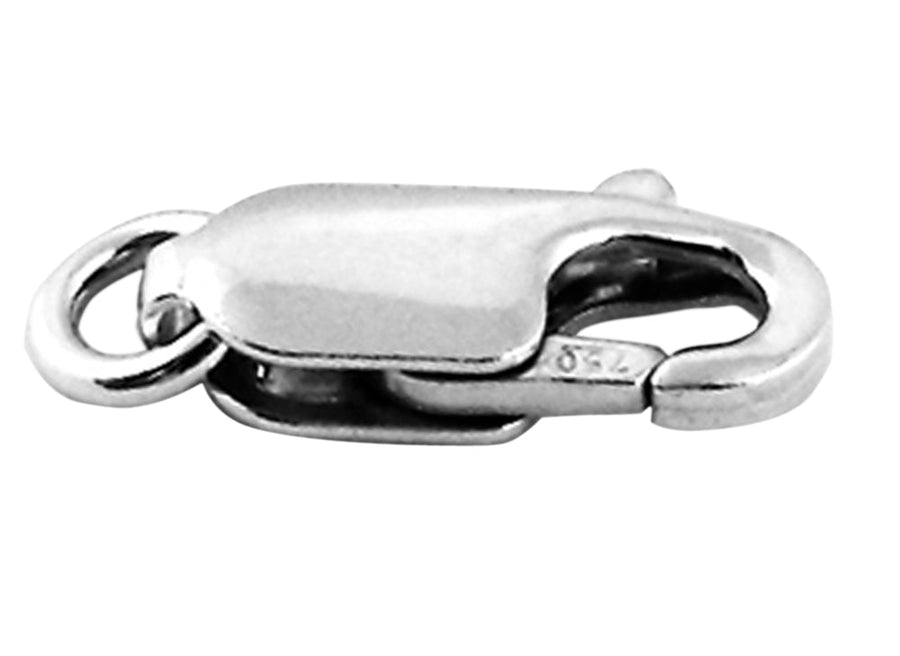 18k WG Parrot Clasp. 5.5mm Approx 0.83g.
