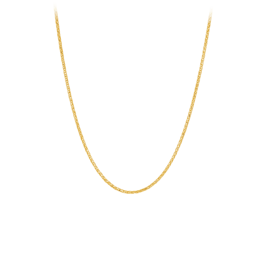 18k YG Italian Solid Magic Chain 1.7mm wide 50cm Approx 12.2g