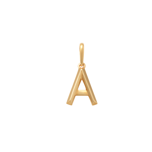 Block Letter Pendants (10.9mm)