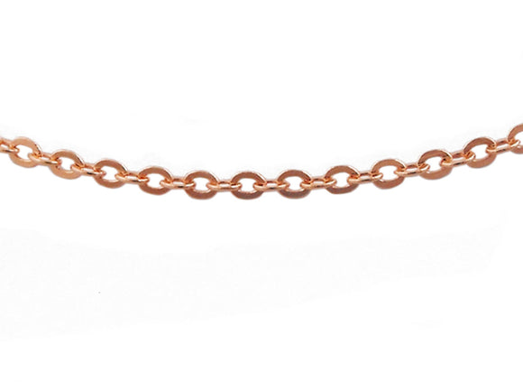 RG Italian Oval Link Chain 1.3mm wide (priced per gram)