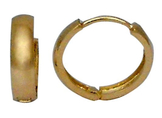 YG Half Round Huggie 10mm (3.2mm)