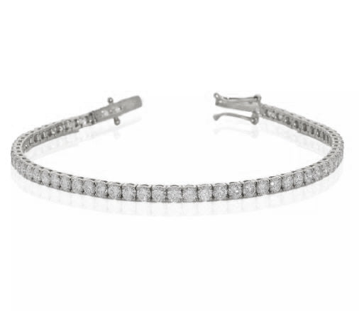 9k WG Diamond Tennis Bracelet