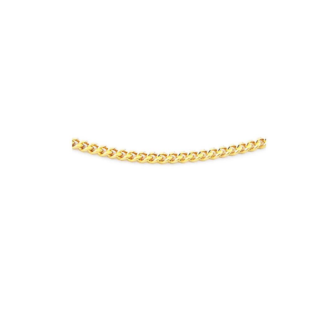 YG Italian Curb Chain 1.4mm wide (priced per gram)