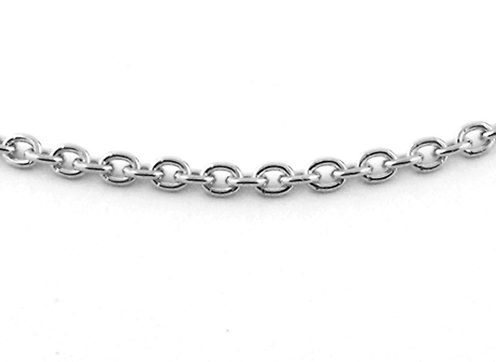 925 Oval Link Anklet (priced per gram)