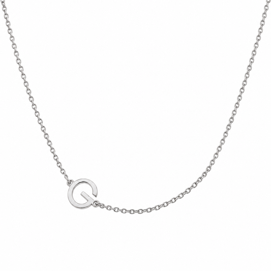 9k WG Letter G Trace Chain (1.1mm)