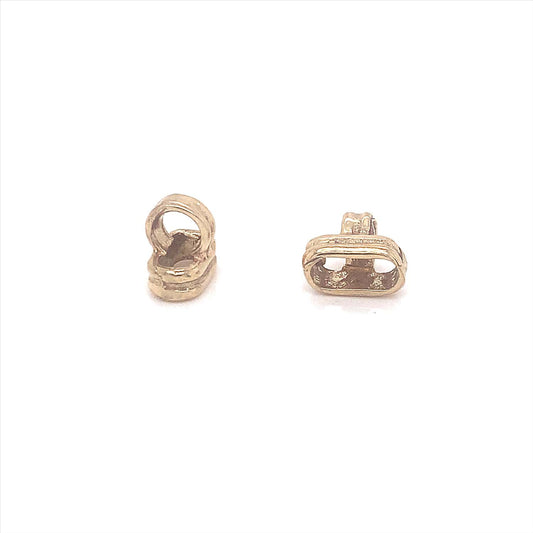 9k YG Bolt Ring Finding