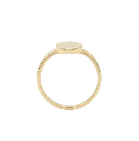Oval Signet Ring (12x8mm)