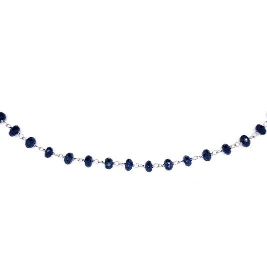 Natural Sapphire Chain (4mm)