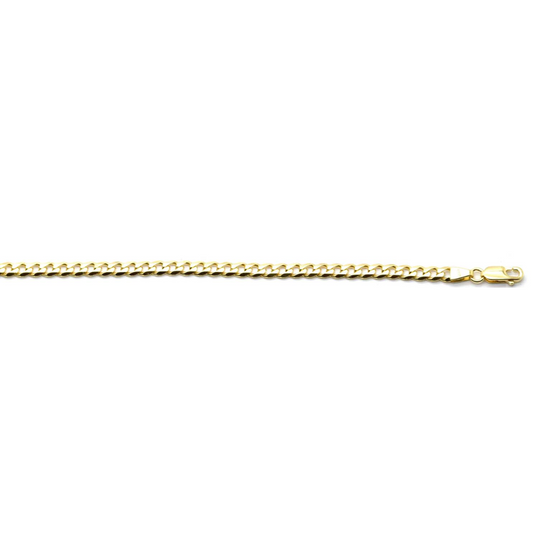 YG Italian Flat Curb Chain 4.5mm wide