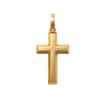 Small Bevelled Edge Cross (17x10mm)