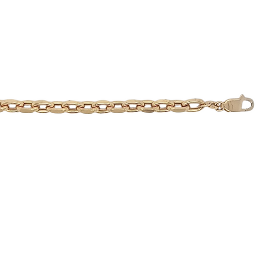 Diamond Cut Cable Chain (9x5.5mm)