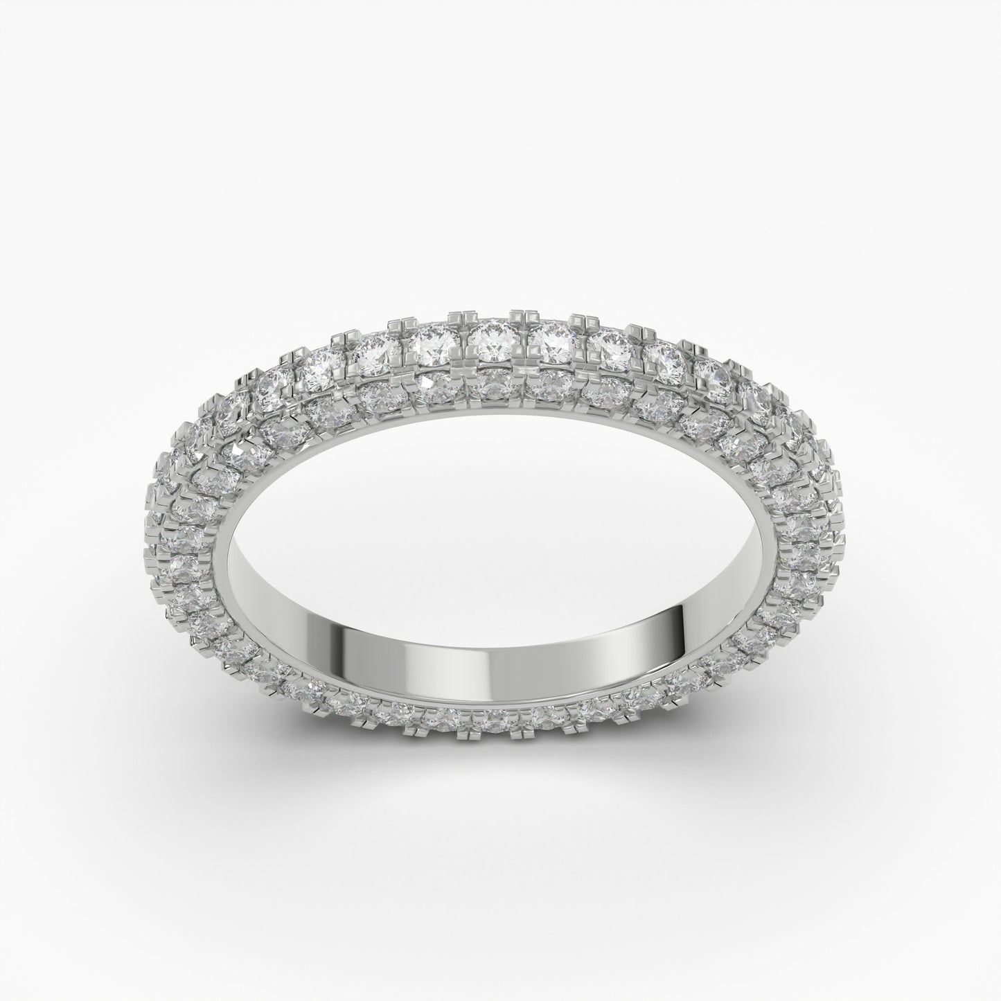 Diamond Eternity Ring Claw Set
