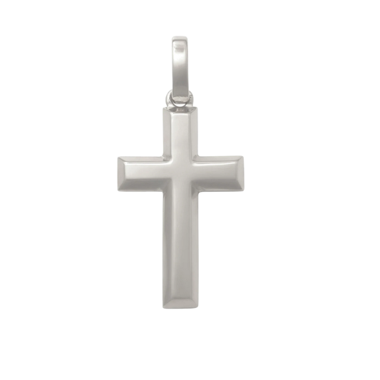 Small Bevelled Edge Cross (17x10mm)