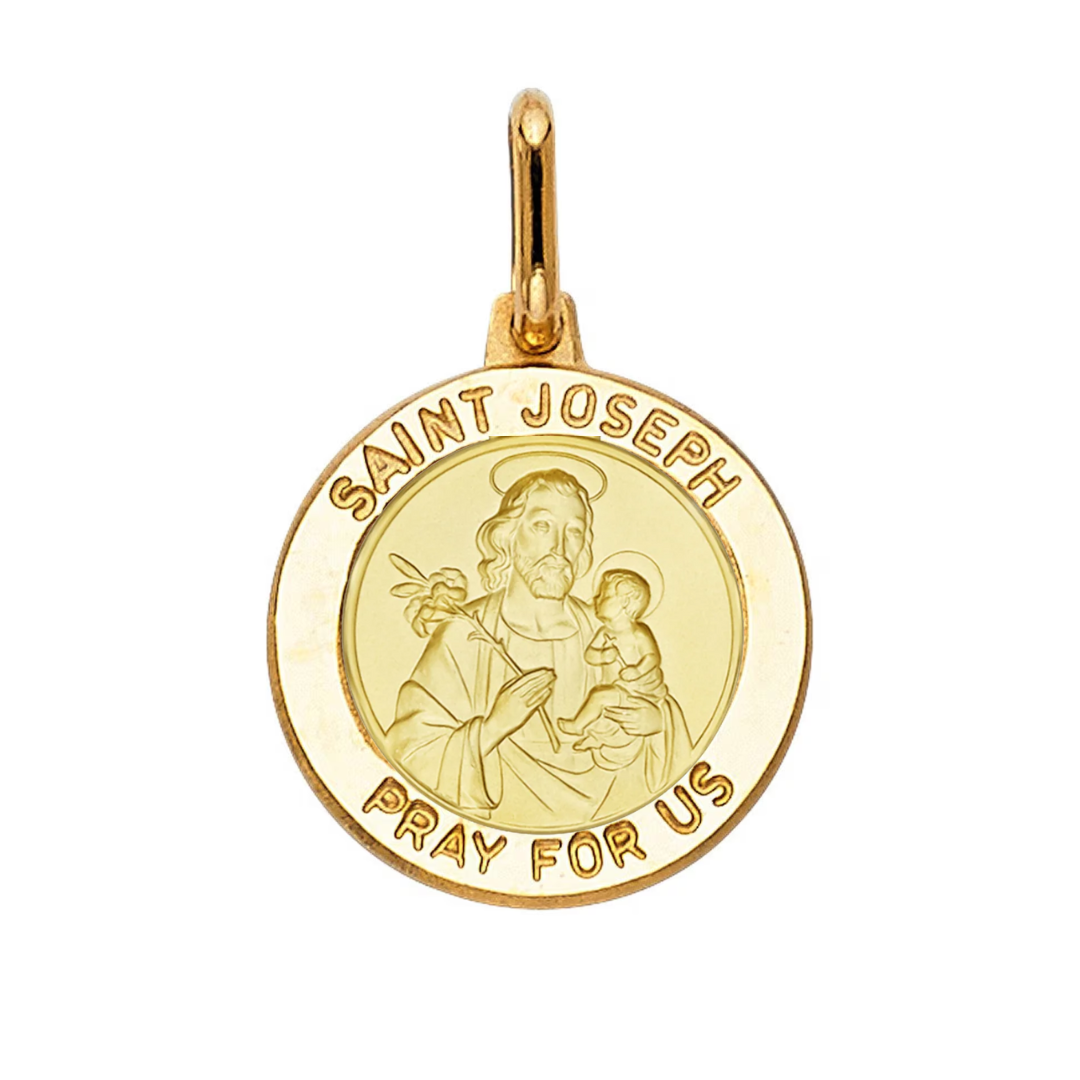 St Joseph Medallion Pendant (16.5mm)