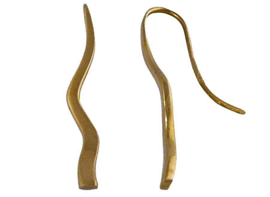 18K YG Zig Zag Design