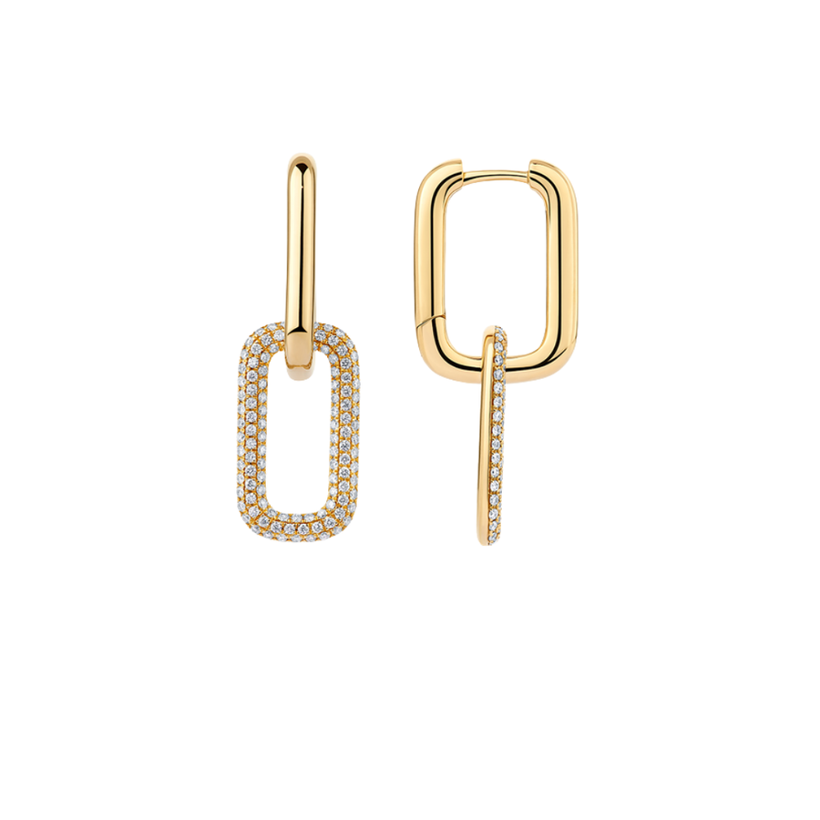Diamond Huggies (11.25mm)