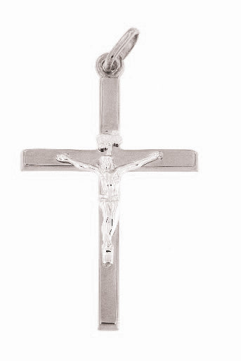 WG Italian Squared Edge Crucifixion. 34x22mm