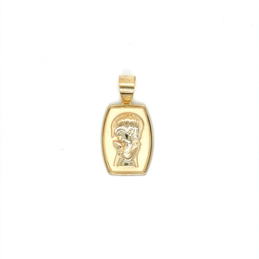 YG Praying Child Pendant