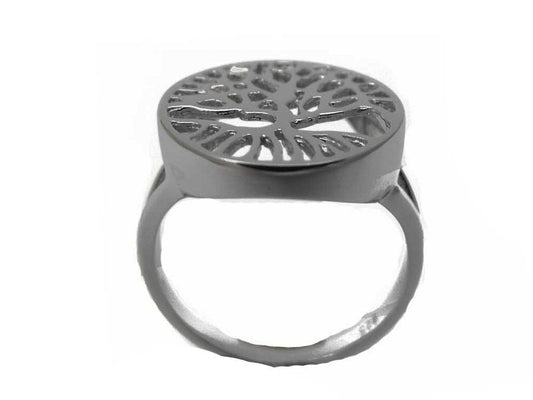 Silver Tree of Life Ring