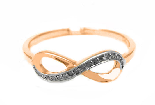 0.03ct Diamond Infinity Ring