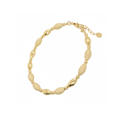 Oval Bead Stardust (60x52mm)