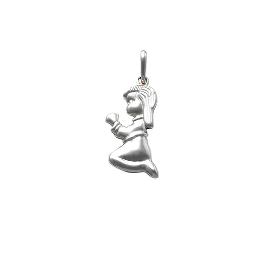 9k WG Communion / Confirmation Pendant 15mm x 10mm