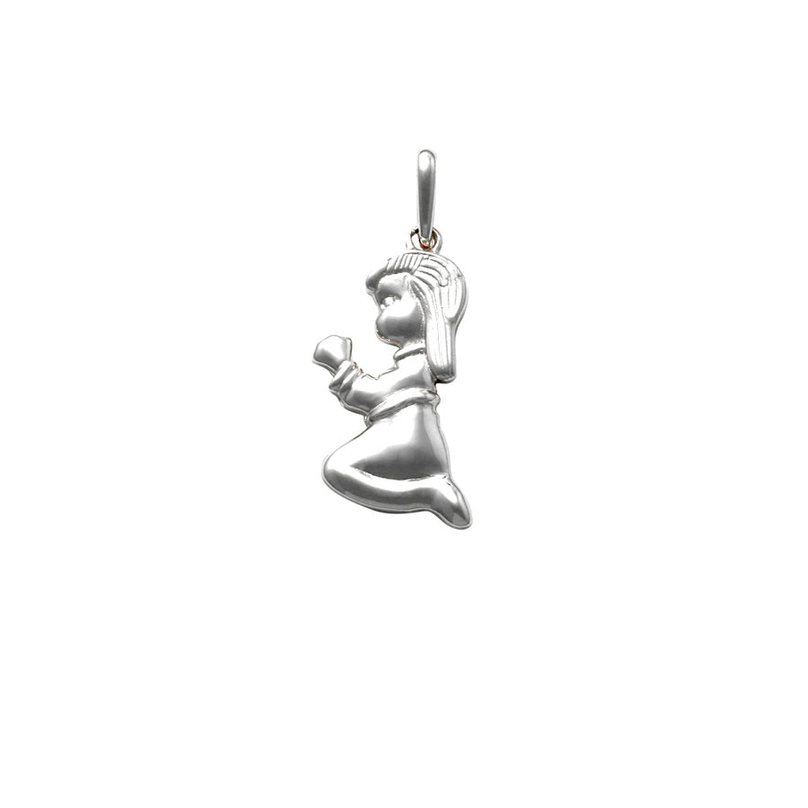 9k WG Communion / Confirmation Pendant 15mm x 10mm