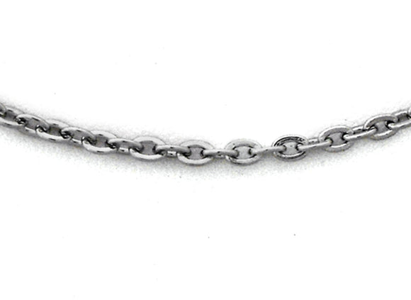 S/S Oval Link Chain 3x4mm wide
