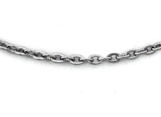 S/S Oval Link Chain 3x4mm wide