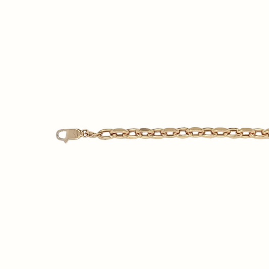 Diamond Cut Cable Chain (9x5.5mm)