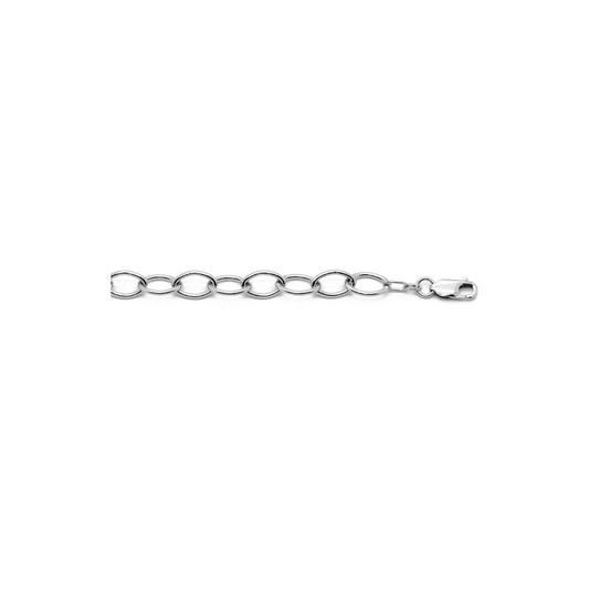 WG Italian Oval Link Chain 12.6x8.2mm wide (priced per gram)