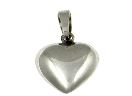 WG Hollow Heart Pendant 12mm