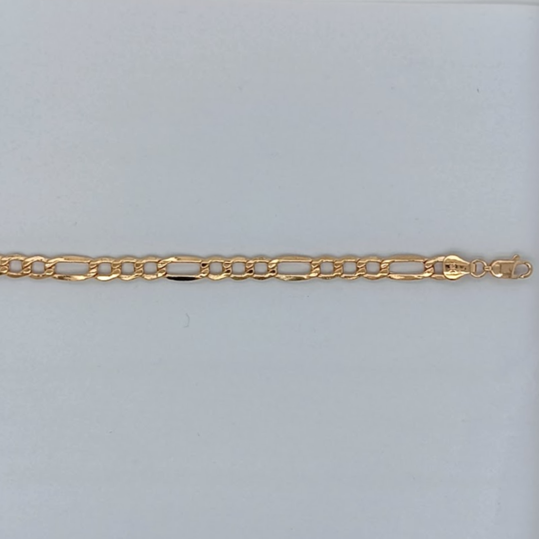 Flat Figaro Chain (4.3mm)